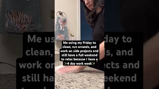 What would you do with your day off? #fourdayworkweek #3dayweekend #4dayworkweek #worklifebalance