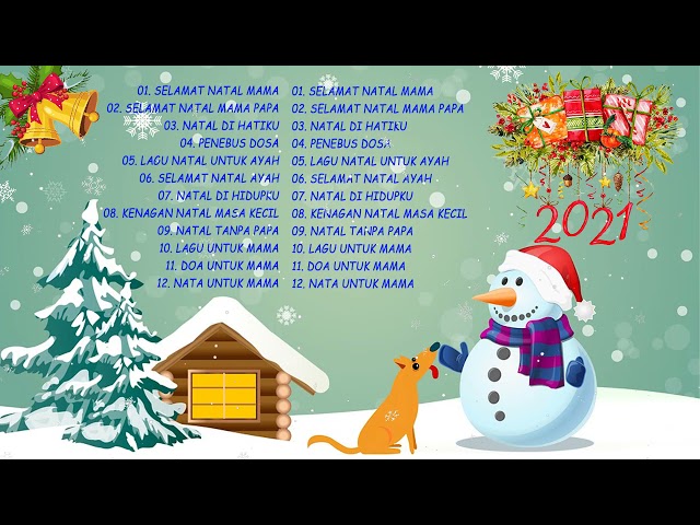20 Lagu Natal Terbaru 2021/2022 Terpopuler Sepanjang Masa :Mari Sambut Kedatangannya class=
