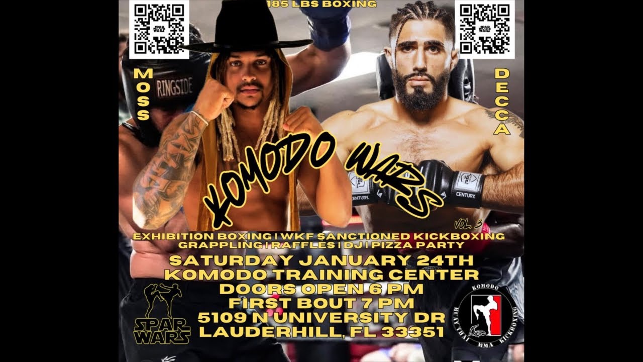 Spar Wars Boxing Preston Moss Amateur Boxing Match