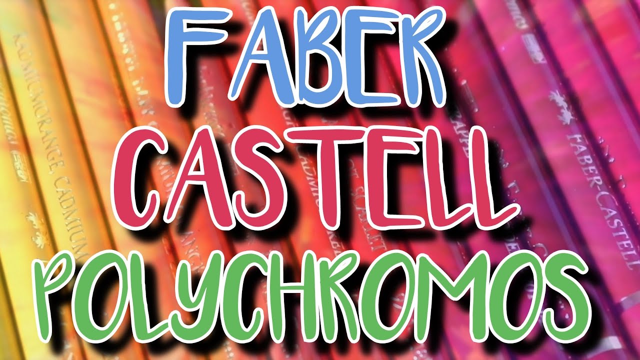 FABER CASTELL POLYCHROMOS PENCILS REVIEW - YouTube