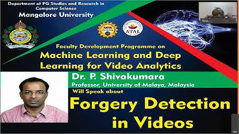 Forgery Detection in Scene Images and Video - Dr. P Shivakumara, Univ. of Malaya.