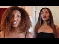 Hair and makeup transformation |  Transformación de maquillaje y pelo