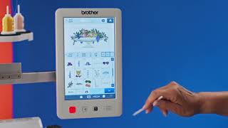 Brother Pr1055X Entrepreneur Pro X Motifs Intégrés Et Appli My Stitch Monitor