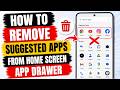How To Remove App Search Bar From Home Screen