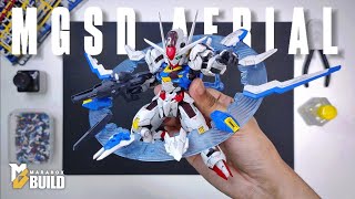 MGSD GUNDAM AERiAL | ASMR BUILD | Bootleg (gL)