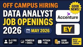 Data Analyst Jobs 2026 Tamil |Accenture Hiring 2026 | Power BI Jobs Entry level data analyst jobs