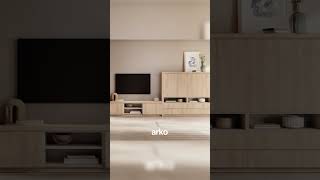 Dos propuestas distintas para un mismo diseño de mueble de comedor.