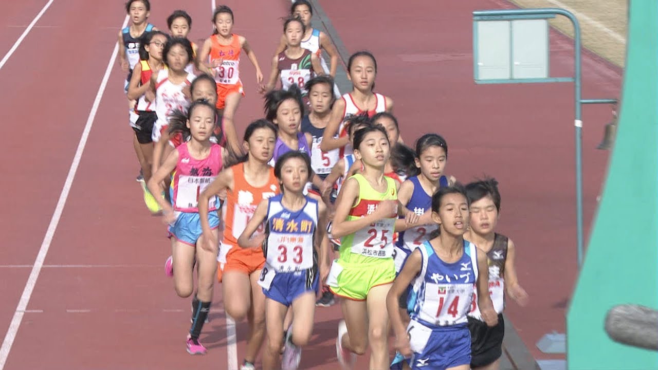 1500m走女子2組 第19回しずおか市町対抗駅伝 Youtube