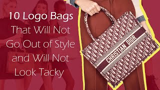 MY DESIGNER MONOGRAM BAGS! Iconic or Tacky? + How I Style Them ft. LV,  DIOR, FENDI, GUCCI & more 