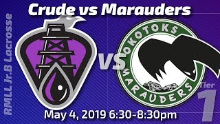 20190504 Crude vs Marauders Tier 1