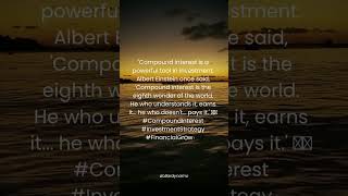The Power of Compound Interest in Investment | Albert Einstein's Wisdom