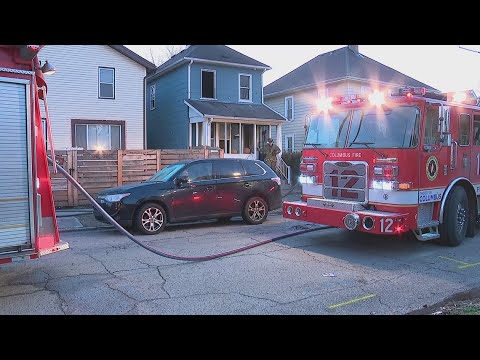 Family of 5 hospitalized after Hilltop house fire - YouTube