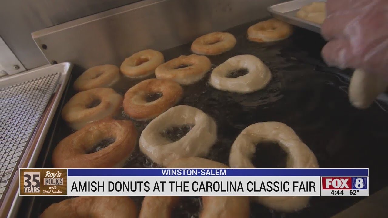 Get Amish donuts at the Carolina Classic Fair