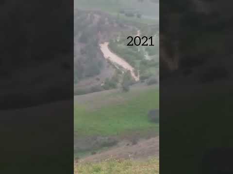 ذكريات صوت واد عريشة الأجواء الجميلة نواحي مكارطو 2021 أمطار غزيرة مع سيول المياه سبحان الله
