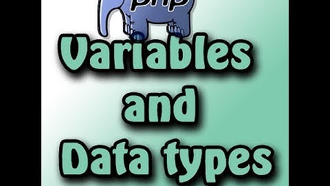 Variables and Data types in PHP (Hindi)