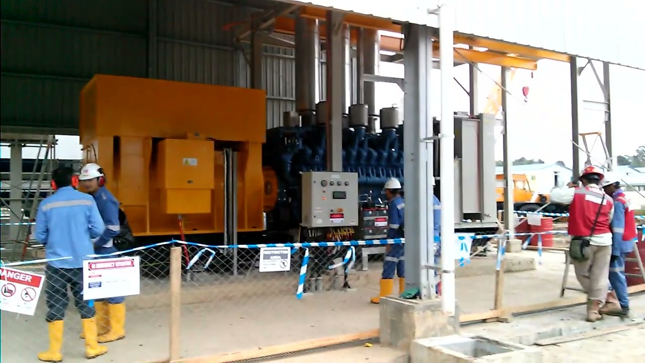 commissioning emergency diesel generator