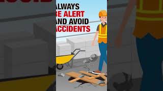 Always be alert and avoid accident #safety #safetyfirst #marginofsafety #safetyexpo #safetychampion