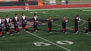 Pittsburg High School Marching Showband- Drumline 28 Oct2017