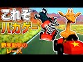 【バカゲー】動物カーレースで優勝を狙う男【野生動物のレース/Wild Animal Racing】