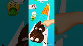POP RUN 3D !! pop run 3d satisfied game !! #poprun3d #fyp #vfx #jcb #golden #game #shorts