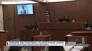 Former Ohio State lineman charged with strangulation