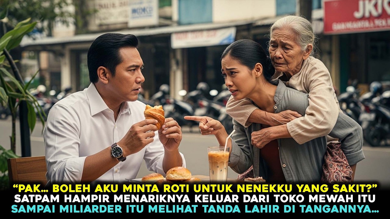 “PAK, BOLEH AKU MINTA ROTI INI UNTUK NENEKU YANG SAKIT?” MILIARDER ITU SYOK SAAT TAU GADIS INI…