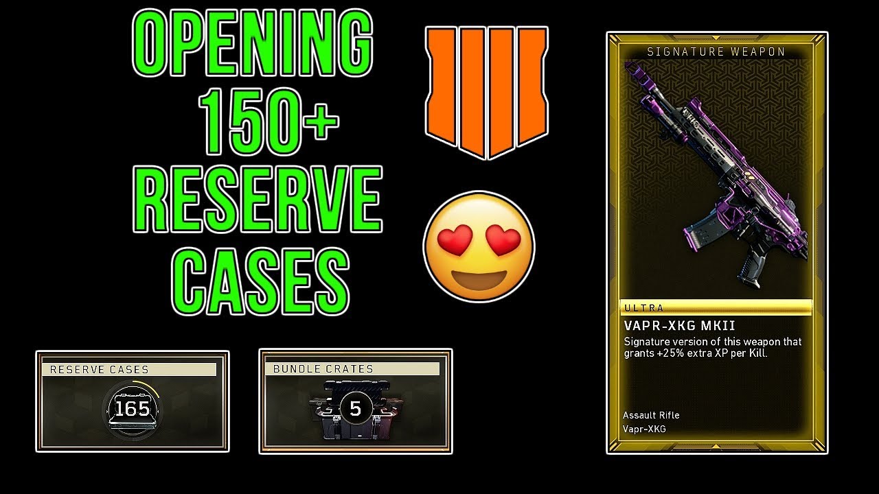 OPENING 150+ RESERVE CASES (BO4 RESERVE CASE SHOWCASE #2)