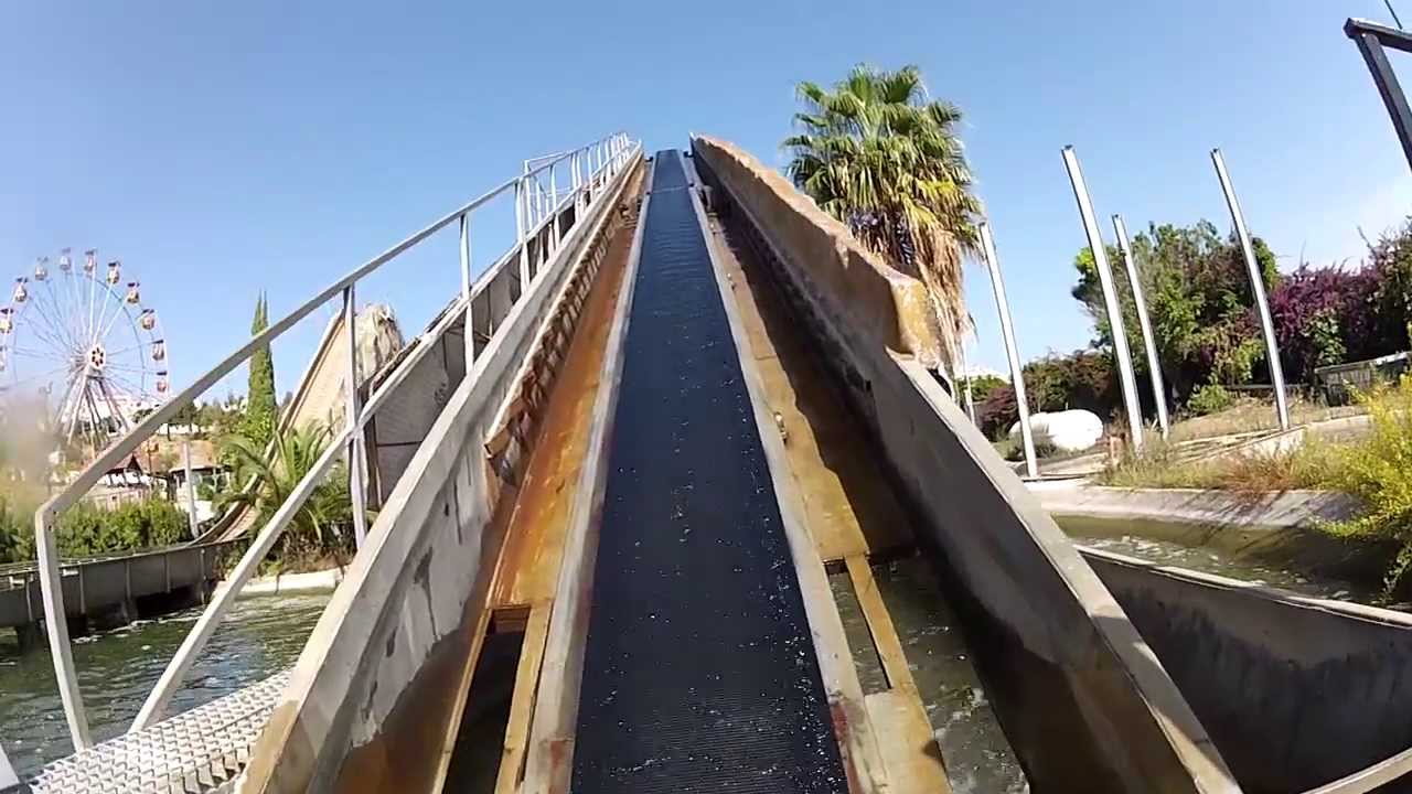 MONTAÑA RUSA de AGUA en el TIVOLI WORLD (MÁLAGA)