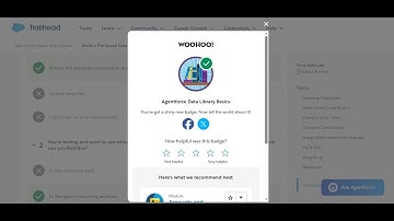 Agentforce Data Library Basics || Trailhead Salesforce 2025!