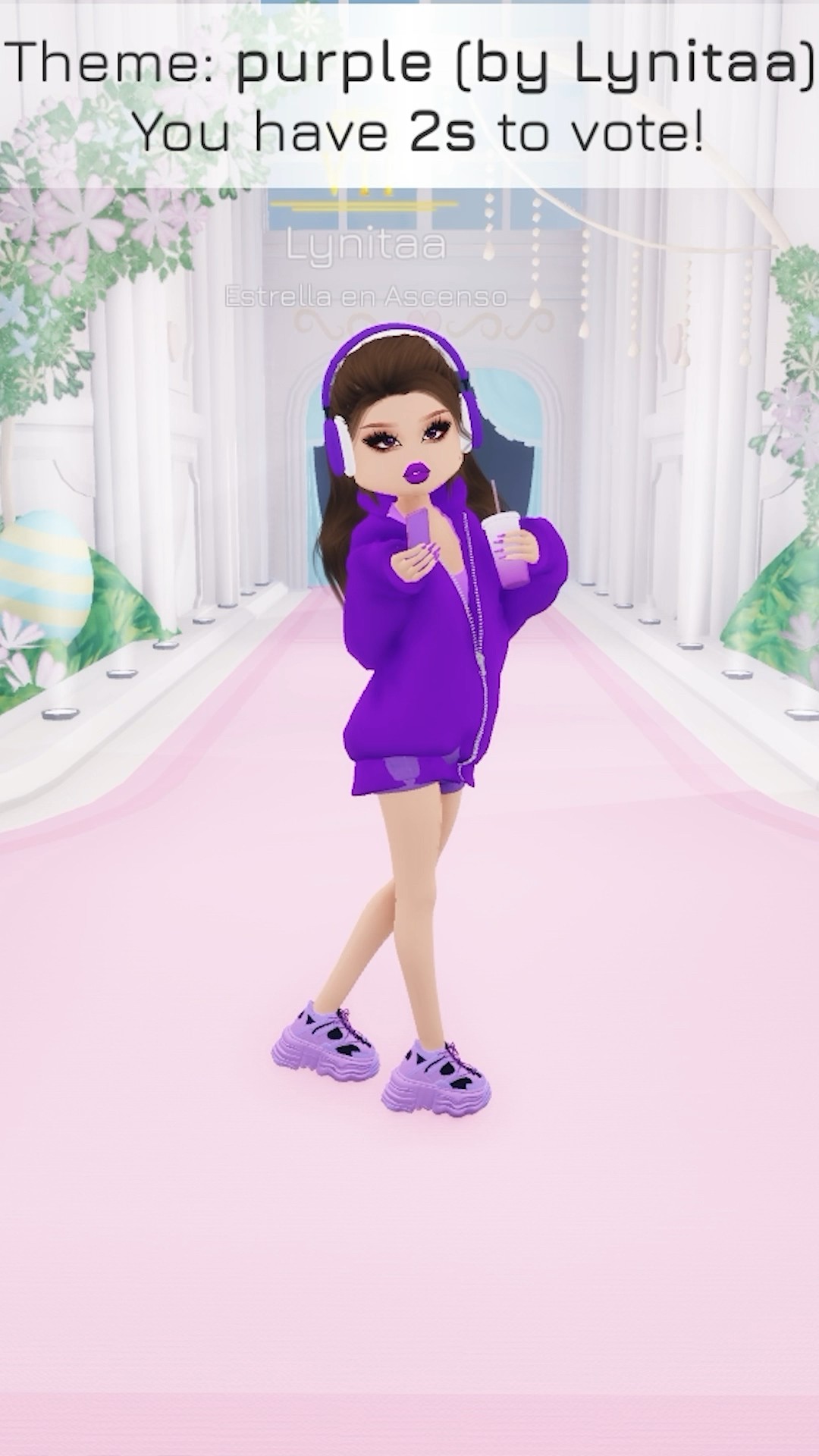 ROBLOX Pero Solo Podemos VESTIRNOS de VIOLETA