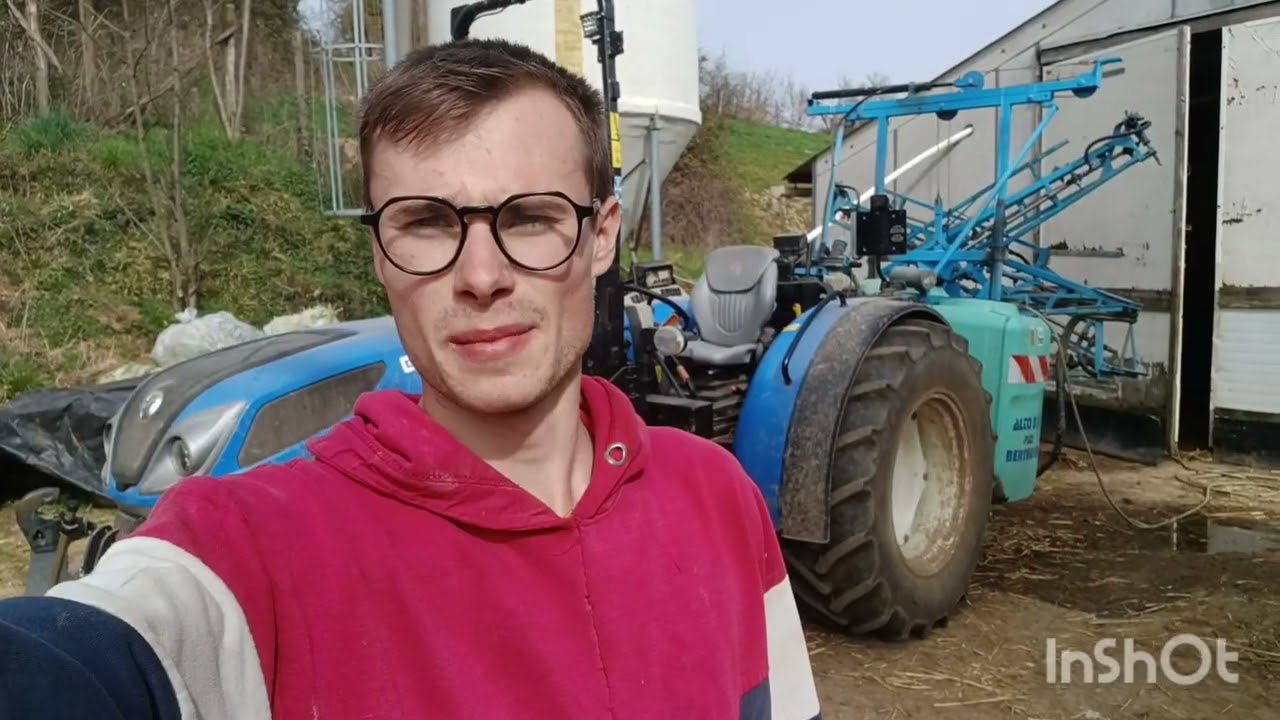 on s'occupe des moutons et désherbage des céréales