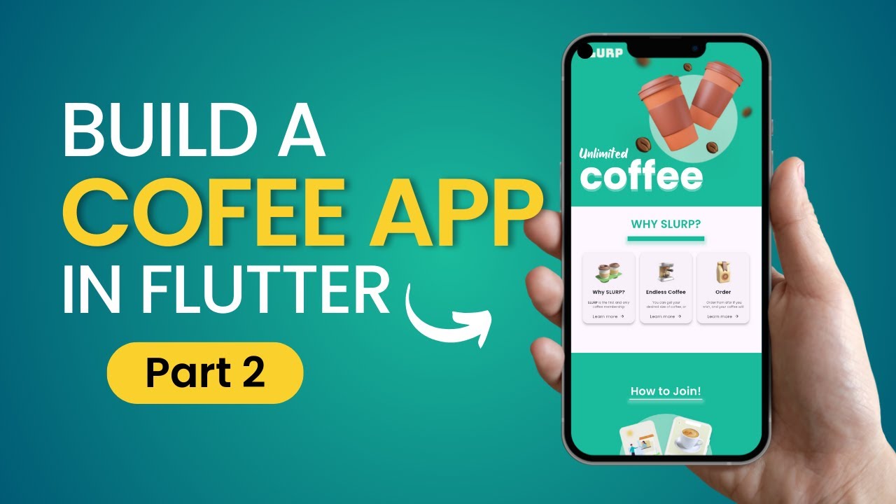 Build a Coffee App in Flutter | Part 2: Creating the UI Design with API ...