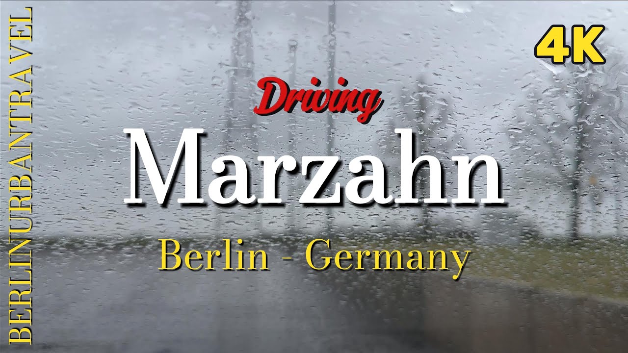 Berlin - Marzahn | Germany 4K 🇩🇪 Driving