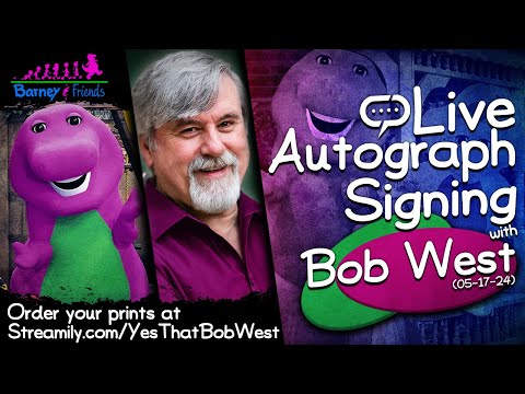 Bob West | Barney & Friends | Q&A and Autographs (05-17-24)