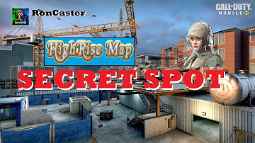 NEW MAP: HIGHRISE || SECRET SPOT || COD: Mobile || How To Go Up || Full Video Soon #TeamTrees