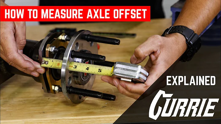 HOW TO MEASURE AXLE OFFSET | EXPLAINED