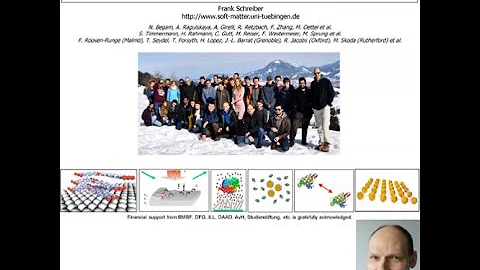 Studying protein dynamics by scattering , with Frank Schreiber
