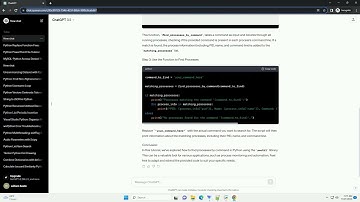 Find processes by command in python