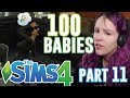 100 BABY CHALLENGE in the Sims 4! | Part 11