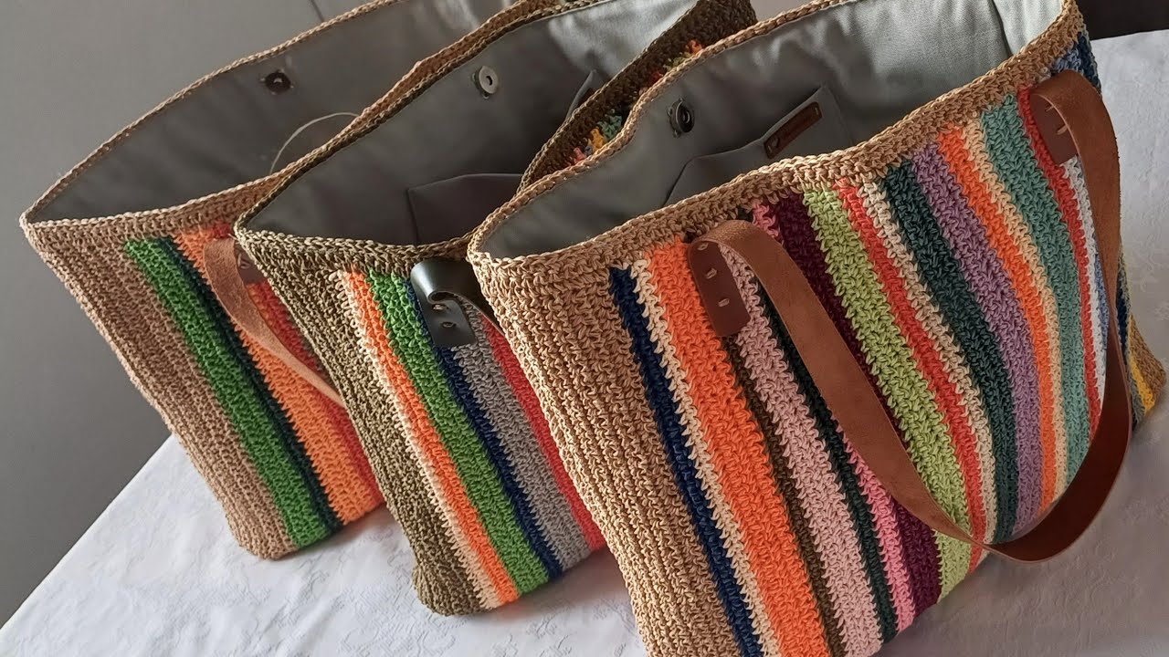 RENKLİ KAĞIT İP ÇANTA