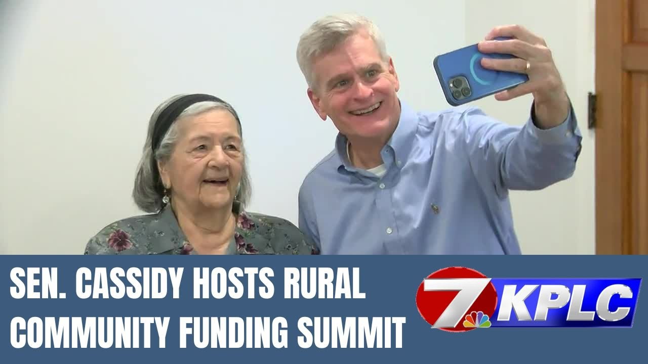 Sen. Cassidy host Rural Community Funding Summit