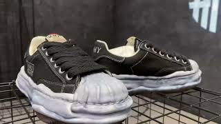 原装级别 三原康裕Mmymaison Mihara Yasuhiro Original Sole Canvas Low 高清视频细节赏析