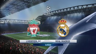 PES 2017 PS4 gameplay manual. Liverpool vs Real Madrid CHAMPIONS LEAGUE. 