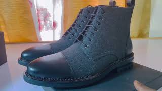 Vintage Foundry: Remington cap toe mid boots