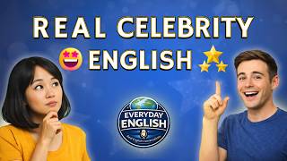 Real Celebrity English 🎤 | Learn English from Famous Interviews