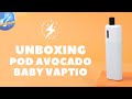 Pod avocado baby  vaptio   prsentation fr unboxing et mise en route