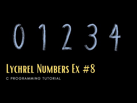 C Numbers 08: Check if a number is a Lychrel number [C Programming]