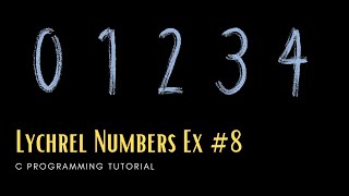 C Numbers 08: Check if a number is a Lychrel number [C Programming]