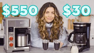 Which Coffee Machine Wins Best Taste, Brew Time, &amp; Temperature?! | High vs. Low | Good Housekeeping