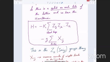 PHYSICS 268R: Quantum Phases of Matter: 17. Z2 gauge theory